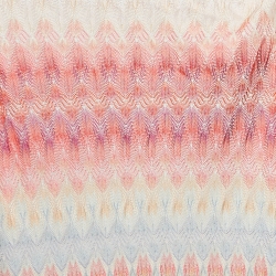 Pre Owned Missoni Multicolor Chevron Knit Cardigan M