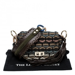 Pre Owned Missoni Multicolor Fabric Crossbody Bag