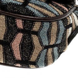 Pre Owned Missoni Multicolor Fabric Crossbody Bag