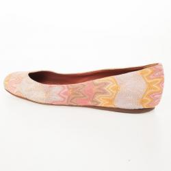 Pre Owned Missoni Ballet Flats Size 38