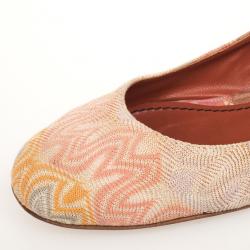 Pre Owned Missoni Ballet Flats Size 38