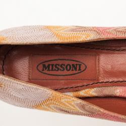 Pre Owned Missoni Ballet Flats Size 38