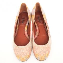 Pre Owned Missoni Ballet Flats Size 38