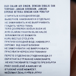 مملوكة مسبقًا Miu Miu Powder Pink Cotton Logo Label Detail Cropped T-Shirt S