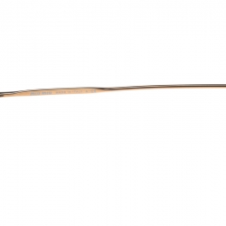 Pre Owned Miu Miu Black/Gold SMU13N Round Sunglasses