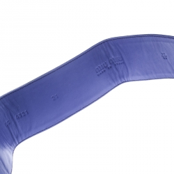 Miu Miu Purple Patent  Leather Waist Belt 85 CM