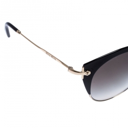 Miu Miu Black Gradient SMU 53R Bowline Sunglasses
