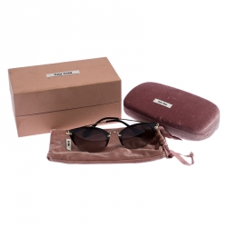 Miu Miu Black Gradient SMU 53R Bowline Sunglasses
