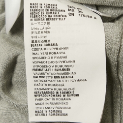 Pre Owned كارديجان ميوميو تريكو رمادي بكشكش قصير مقاس صغير