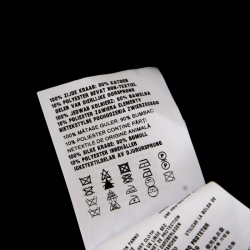 مملوكة مسبقًا Miu Miu Black Silk Contrast Lace Collar Sleeveless Boxy Blouse S