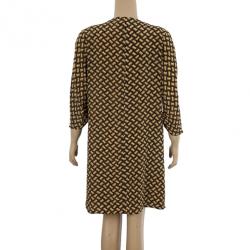 Miu Miu Printed Wrap Dress M