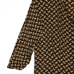 Miu Miu Printed Wrap Dress M