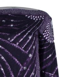 Miu Miu Dot Print Silk Kaftan S