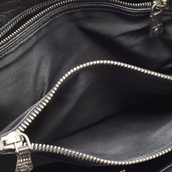 مملوكة مسبقًا Miu Miu Black Vitello Shine Leather Tote