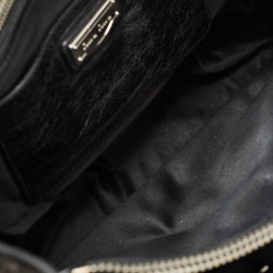 مملوكة مسبقًا Miu Miu Black Vitello Shine Leather Tote