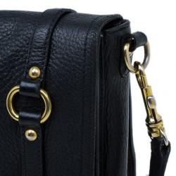 Pre Owned Miu Miu Black Leather Small Satchel