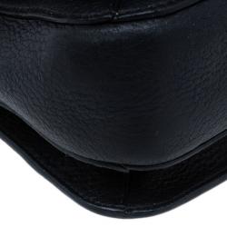 Pre Owned Miu Miu Black Leather Small Satchel