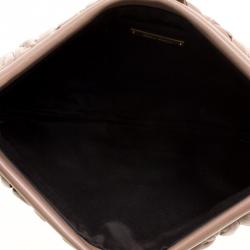 مملوكة مسبقًا حقيبة كلتش ميو ميو جلد ماتيلاس بيج مبطن بإطار