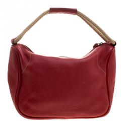 Miu Miu Red Leather Soulder Bag