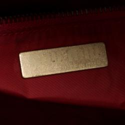 Miu Miu Red Leather Soulder Bag