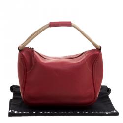 Miu Miu Red Leather Soulder Bag