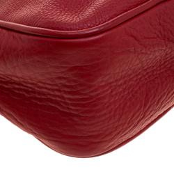 Miu Miu Red Leather Soulder Bag