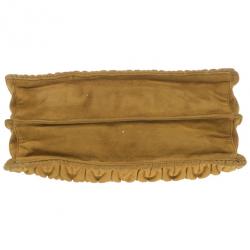 Pre Owned Miu Miu Brown Suede Matelasse Clutch
