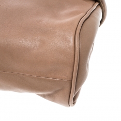 Miu Miu Beige Leather Clutch
