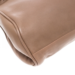 Miu Miu Beige Leather Clutch