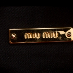 Miu Miu Red Leather Turnlock Crossbody Bag