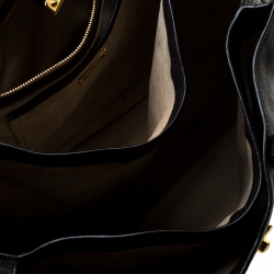 Miu Miu Black Leather Top Handle Bag 