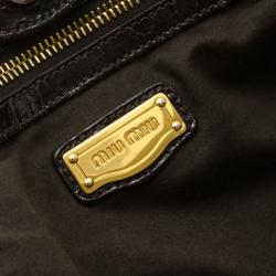 Pre Owned Miu Miu Brown St. Cocco Tote