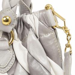 Miu Miu Large Harlequin Leather Tote