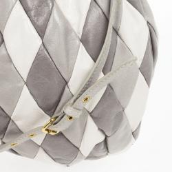 Miu Miu Large Harlequin Leather Tote