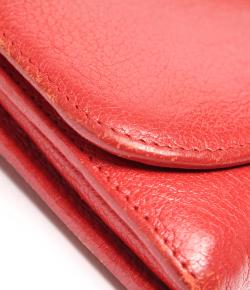 Miu Miu Red Leather Continental Wallet