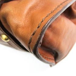 مملوكة مسبقًا Miu Miu Brown Leather Tote Bag