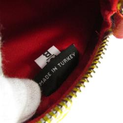 Miu Miu Red/Yellow Leather Pouch