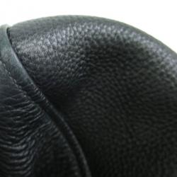 Miu Miu Black Leather Boston Bag