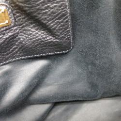 Miu Miu Black Leather Boston Bag