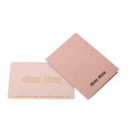 Pre Owned حقيبة يد ميو ميو بيكر جلد مبطنة سوداء