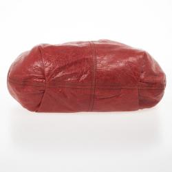 Pre Owned Miu Miu Red Napa Satchel