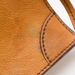 Pre Owned Miu Miu Textured Leather East West Tote 