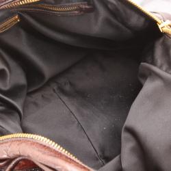 Pre Owned Miu Miu Shine Colour Bowler Bag