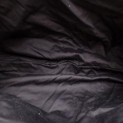 Pre Owned Miu Miu White Vitello Lux Leather Ruched Satchel