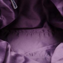 مملوكة مسبقًا Miu Miu Lily Distressed Black Leather Bag 