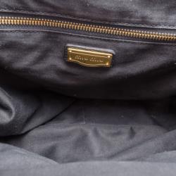 مملوكة مسبقًا Miu Miu Black Mattelasse Large Coffer Tote