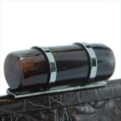 مملوكة مسبقًا Miu Miu Croc Embossed clutch