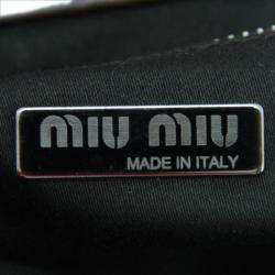 مملوكة مسبقًا Miu Miu Croc Embossed clutch