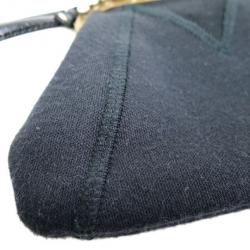 مملوكة مسبقًا حقيبة كلتش ميو ميو جيرسيه بكلبس رصاصي