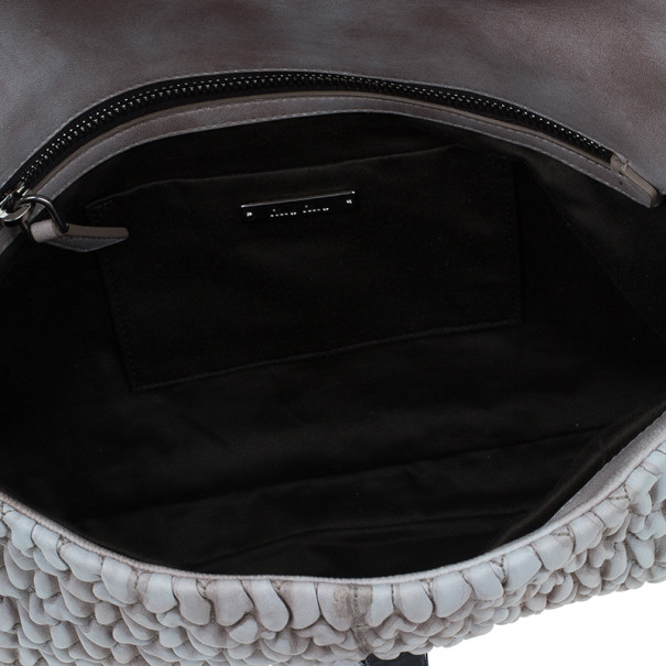 Pre Owned Miu Miu Cameo Nappa Crystal Shoulder Bag